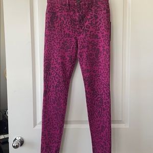 NWT- Hudson Jeans - Barbara Super Skinny - Magenta